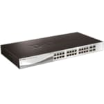 Smart Switch 24 Ports 10/100/1000 Mbps + 4 Ports Combo Gigabit/SFP