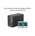 Serveur NAS 2 baies sans disques