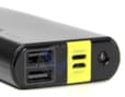 PowerBank 10000 mAh 2 ports USB lecteur mp3 noir HV-PB8804