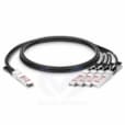 HPE X240 QSFP+ 4x10G SFP+ 3m DAC Cable 12M JG330A