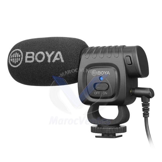 MICROPHONE CANON COMPACT AVEC FIL DYNAMIQUE BY-BM3011