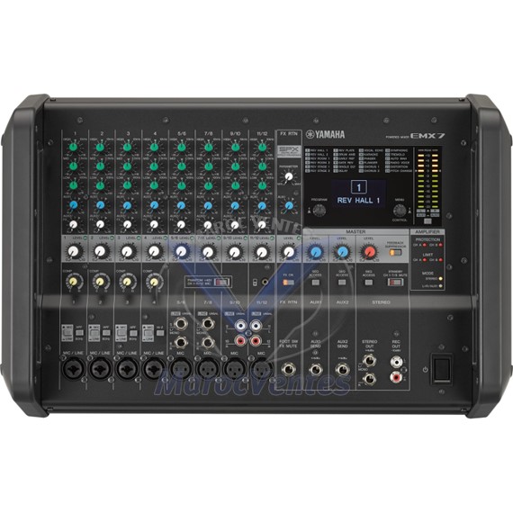 Console de Mixage Amplifiée YAMAHA EMX7 EMX7
