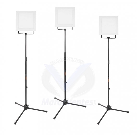 KIT DE 3 PROJECTEURS LED POUR STUDIO VIDEO & PHOTO AVEC LUMIERE CONTINUE DIGITAL LED TRIPOD CHINT-G-NEP CHINT-G-NEP