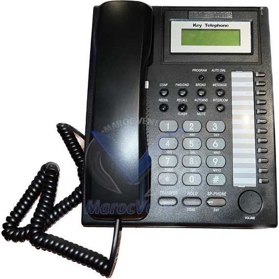 Key Téléphone à clé de bonne qualité, téléphone fonctionnel, pour les systèmes MK, CP, TP, PBX et papx KPH201