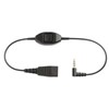 Jabra casque CORD FOR ALCATEL, 500mm+3.5m w 3.5mm 8735-019