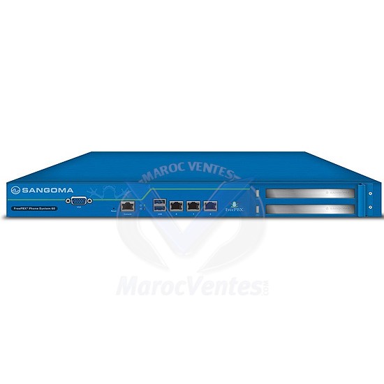 Sangoma Système FreePBX 60 (75 Utilisateurs / 30 Appels) FPBX-PHS-0060