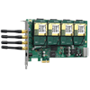 Carte GSM 4 Port PCI-E + 4 GSM module