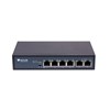 Switch 6 ports PoE 10/100 2 ports  de liaison montante TX 100M