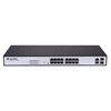 Switch 16 ports 100M PoE + ports 2 gigabit combo Base‐T rackable